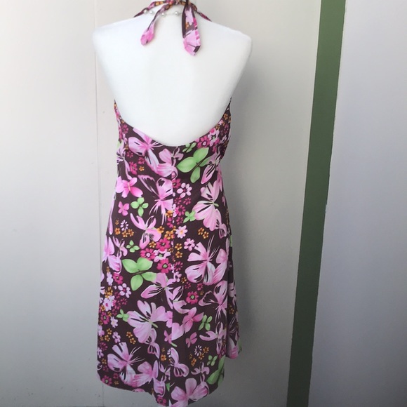 Vintage Handmade Halter Tie Butterfly Dress - Picture 3 of 5